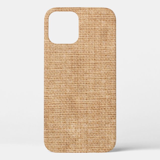 Natural linen texture as backgroundbagging, beige, Case-Mate iPhone case (Back)