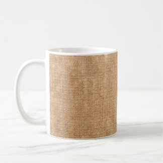 Natural linen texture as backgroundbagging, beige, coffee mug