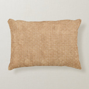 Natural linen texture as backgroundbagging, beige, decorative cushion