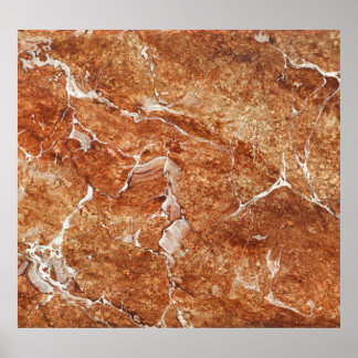Natural Marble, Oriental Luxury Effect. Poster