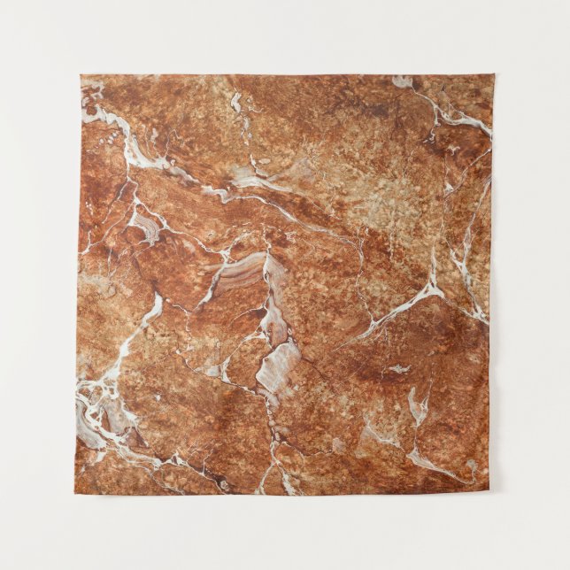 Natural Marble, Oriental Luxury Effect. Tapestry (Front)