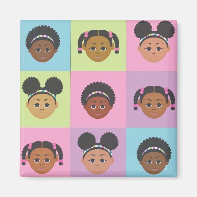 Natural Me Kids by MDillon Designs Magnet (Front)