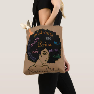 Natural Me, My Hair, My Way Tote