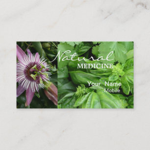 Natural Medicine Business Card