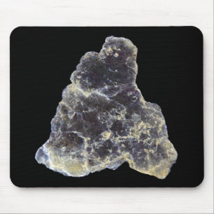 Natural Muscovite Mica Mineral Rock Photography Mouse Mat