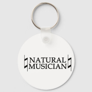 Natural Musician Key Ring