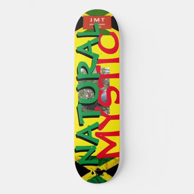 NATURAL MYSTIC  8 1/4" Skateboard Deck (Front)