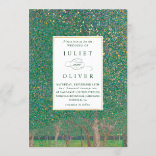 Natural Nouveau Wedding Invitations