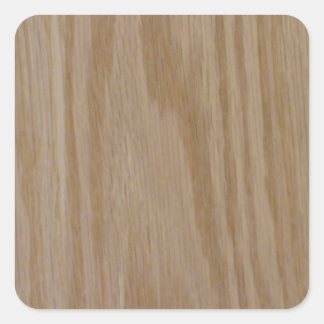 Natural Oak (Photo print of) Square Sticker