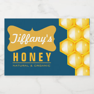 Natural   Organic Honey   Pure Honey   Farm Honey Food Label