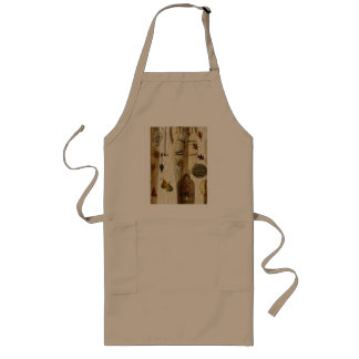 Natural Organic Long Apron