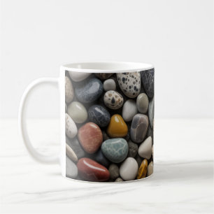 Natural Pebbles Collection - Minimalist and Nature Coffee Mug
