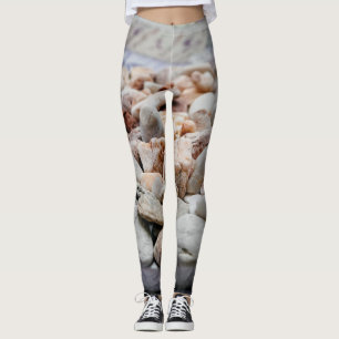 natural pebbles stones beach leggings