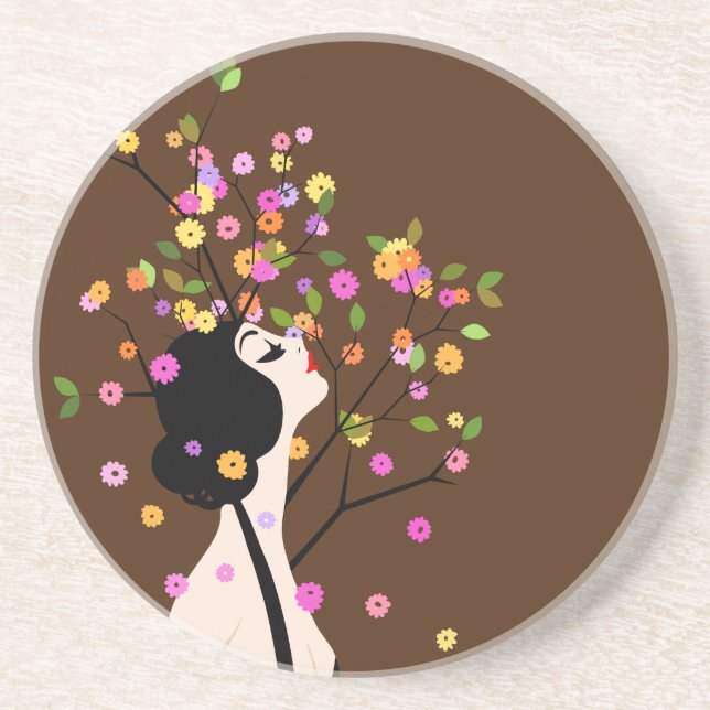 Natural Perfume Coaster (Front)