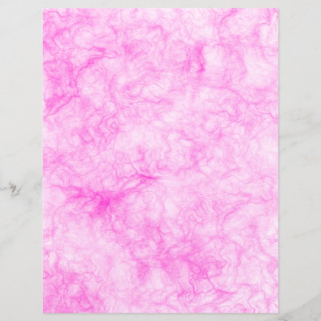 Natural Pink Marble Scrapbooking Paper (Front)
