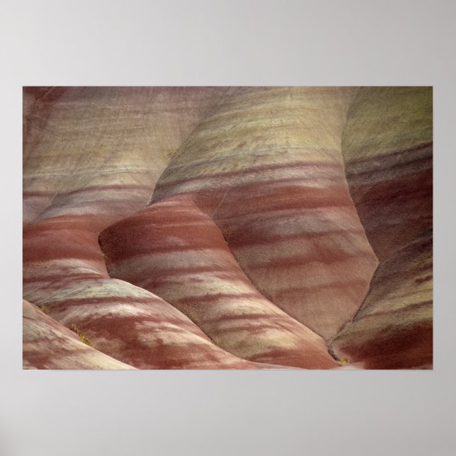 Natural Red Painted Hills Poster (Front)
