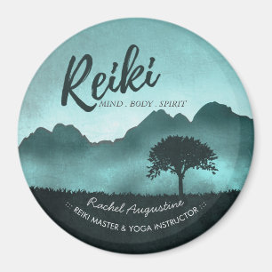 Natural Reiki Master Yoga Mediation instructor Magnet