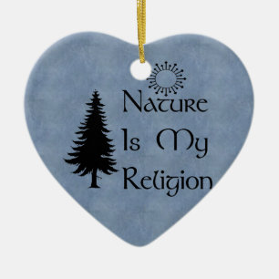 Natural Religion Ceramic Tree Decoration