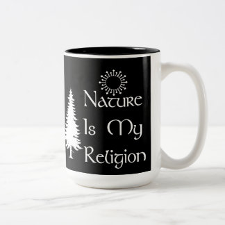 Natural Religion Two-Tone Coffee Mug