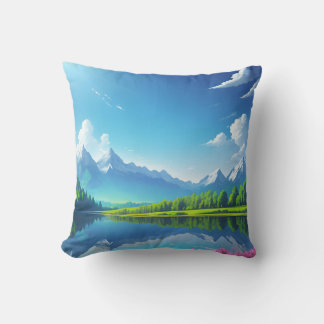 natural scene pillow cushion
