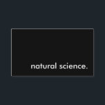 natural science. business card<br><div class="desc"></div>