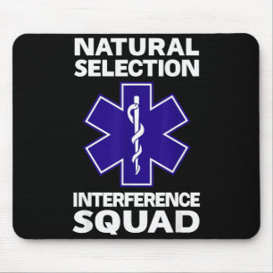 Natural Selection Interference Squad Paramedic Fun Mouse Mat
