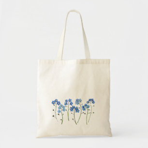 Natural Simplicity Forget-me-not flowers Tote Bag