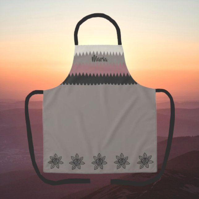 Natural Southwestern Style Add Name Apron (Creator Uploaded)