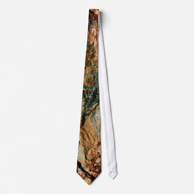 Natural Stone/Earth Tones Tie (Front)