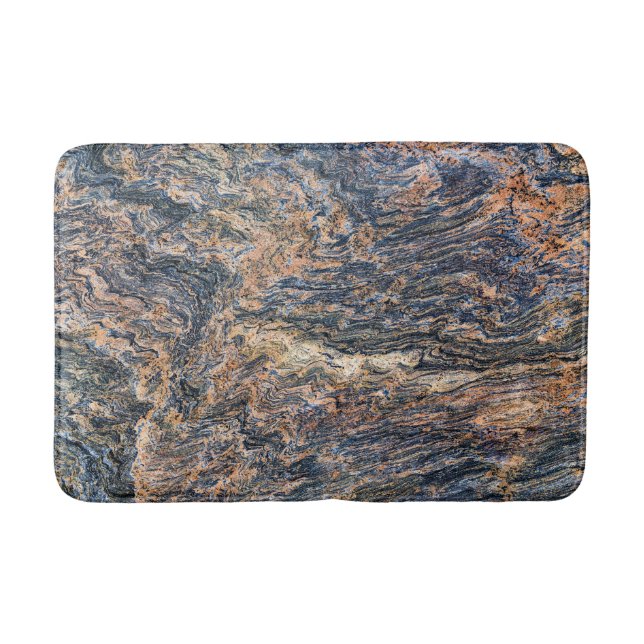 Natural Stone Pattern Bath Mat (Front)