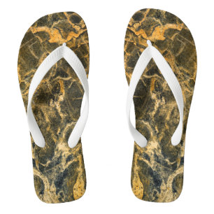 Natural Stone Pattern Flip Flops