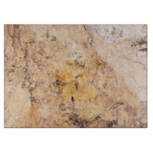 Natural Stone Pattern Glass Cutting Board