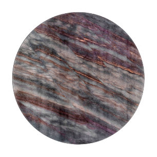 Natural Stone Pattern Glass Cutting Board