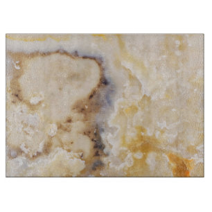 Natural Stone Pattern Glass Cutting Board