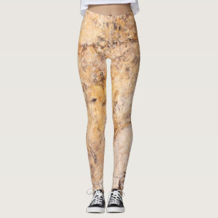 Natural Stone Pattern Leggings