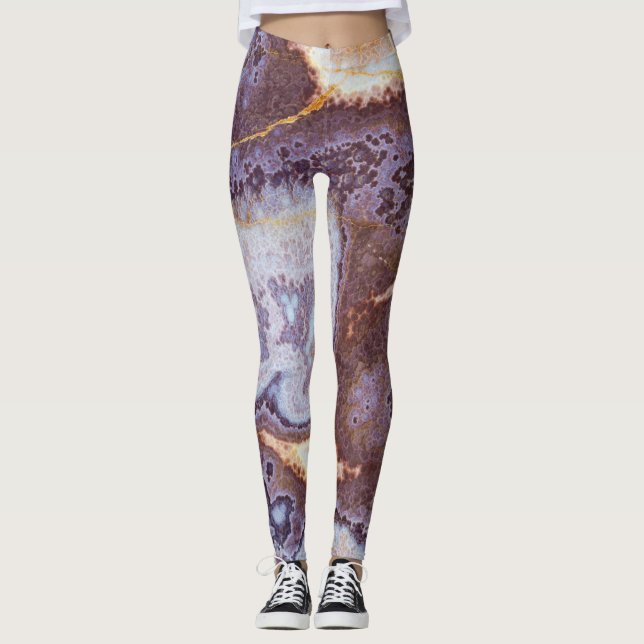 Natural Stone Pattern Leggings (Front)