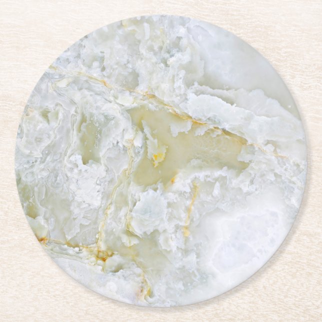 Natural Stone Pattern Paper Coasters (Front)