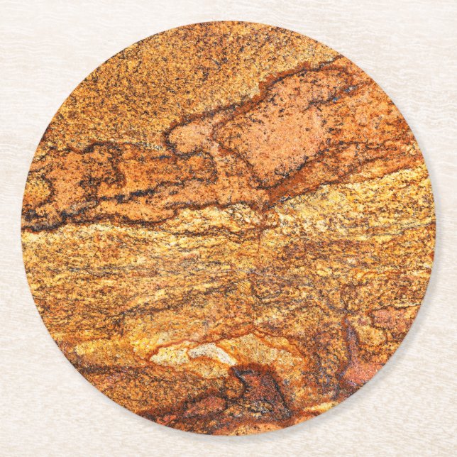 Natural Stone Pattern Paper Coasters (Front)