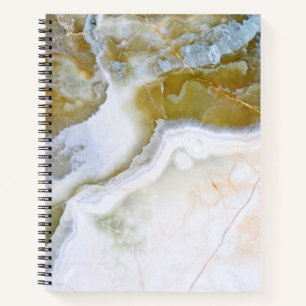 Natural Stone Pattern Spiral Notebook