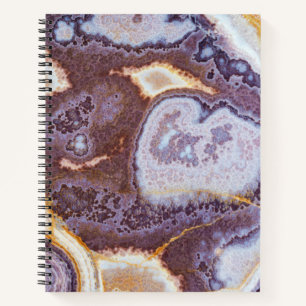 Natural Stone Pattern Spiral Notebook