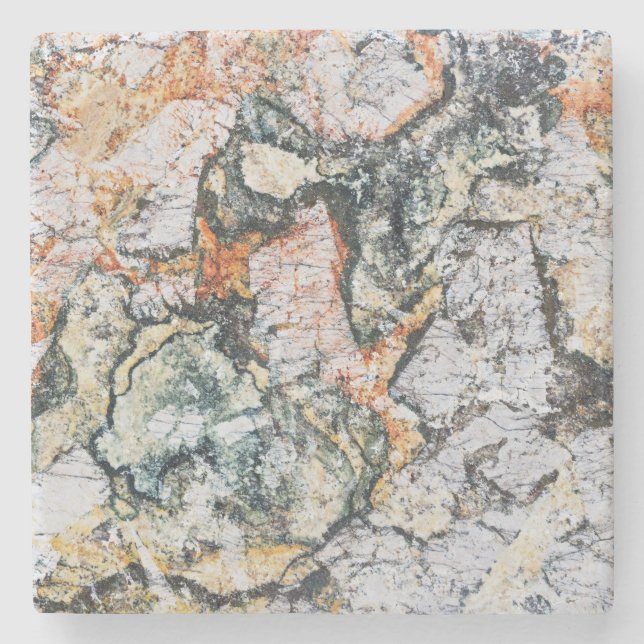 Natural Stone Pattern Stone Coaster (Front)