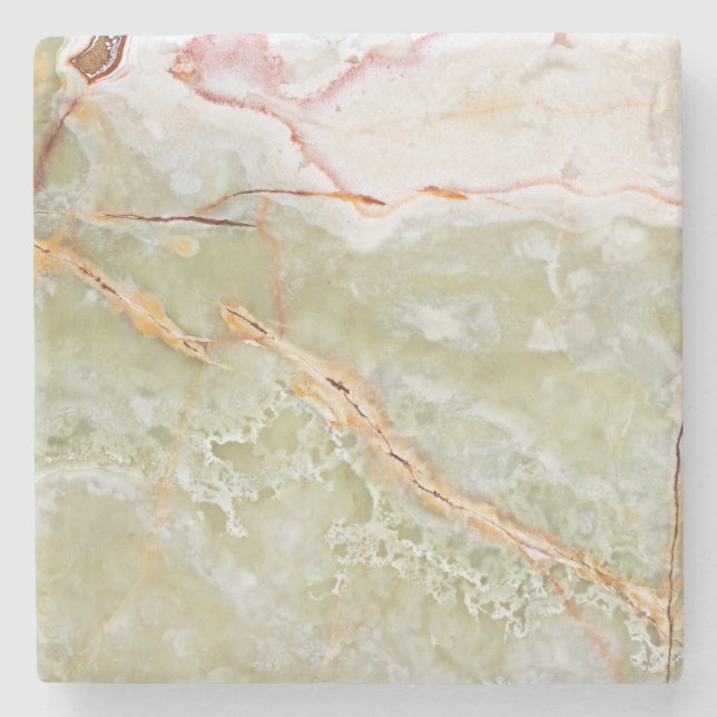 Natural Stone Pattern Stone Coaster (Front)