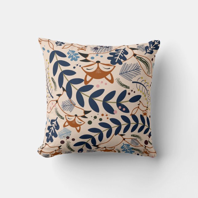 Natural stylized decorative  cushion (Front)