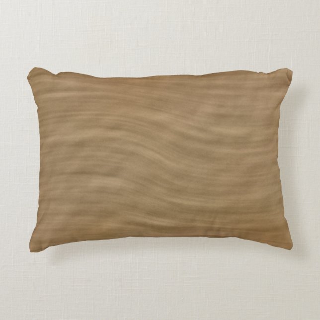 Natural Tan Sandstone Look Background Decorative Cushion (Front)