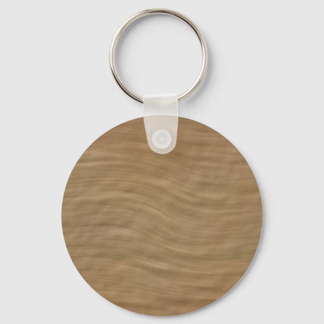 Natural Tan Sandstone Look Background Key Ring (Front)