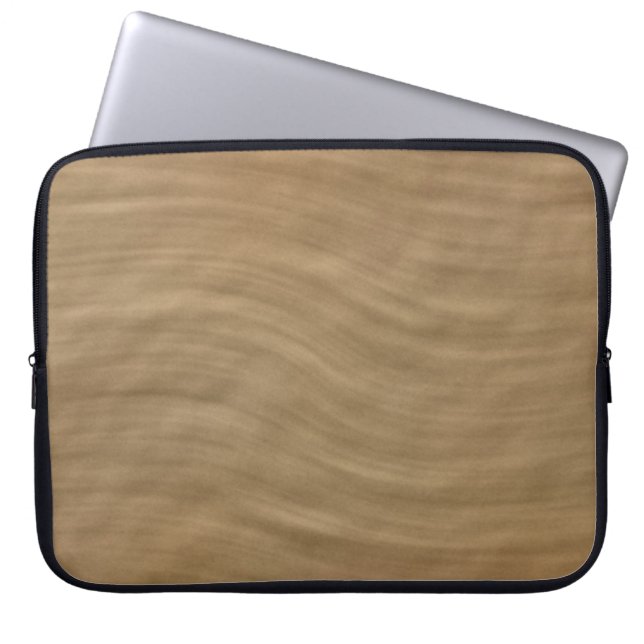 Natural Tan Sandstone Look Background Laptop Sleeve (Front)
