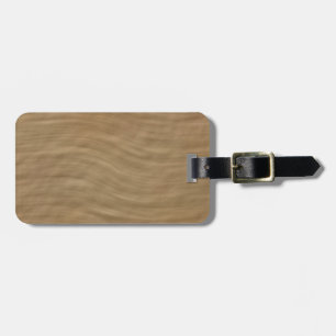 Natural Tan Sandstone Look Background Luggage Tag