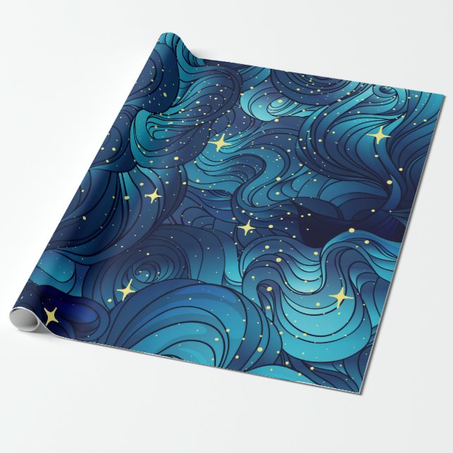 Natural texture. Decorative hand drawn doodle orna Wrapping Paper (Unrolled)