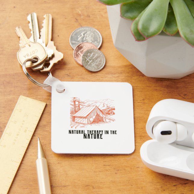 Natural Therapy in the nature  Key Ring (Desk)