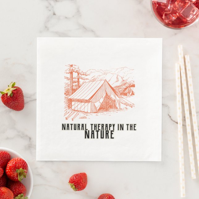 Natural therapy in the nature  napkin (Insitu)